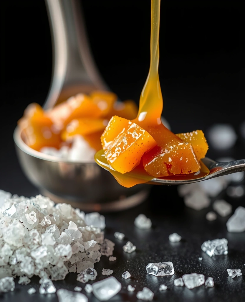 Karamellizált textúra